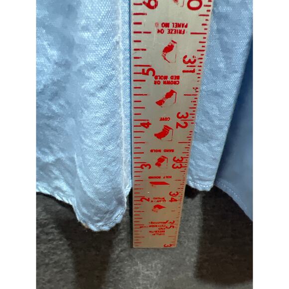 Ralph Lauren Chambray Oxford Mens Button Down Shirt Light Blue Size 4XB - Picture 9 of 10